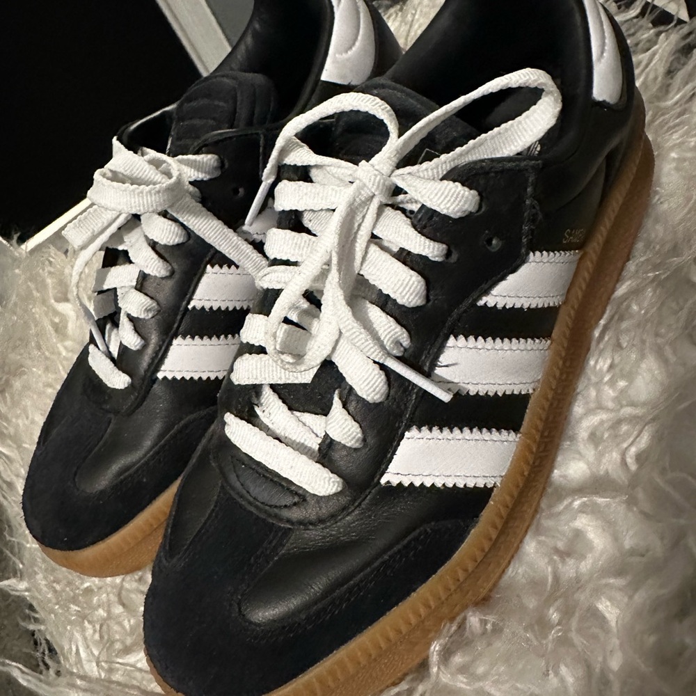 Adidas Samba XLG Black and White Sneakers